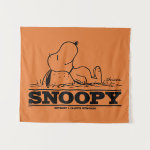 Erdnüsse Snoopy-Erholung Wandteppich