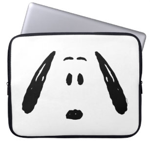 Erdnüsse   Snoopy Face Laptopschutzhülle