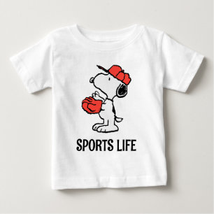 Erdnüsse   Snoopy Fang machen Baby T-shirt