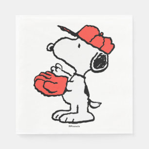 Erdnüsse Snoopy Fang machen Serviette