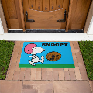 Erdnüsse   Snoopy Football Kicker Fußmatte