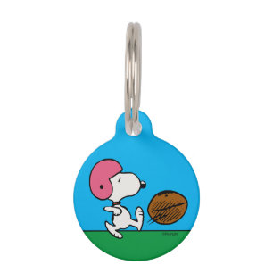 Erdnüsse Snoopy Football Kicker Haustiermarke