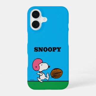 Erdnüsse | Snoopy Football Kicker iPhone 16 Hülle