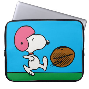 Erdnüsse Snoopy Football Kicker Laptopschutzhülle