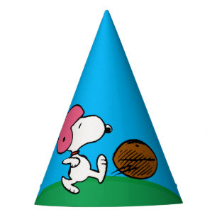 Erdnüsse Snoopy Football Kicker Partyhütchen