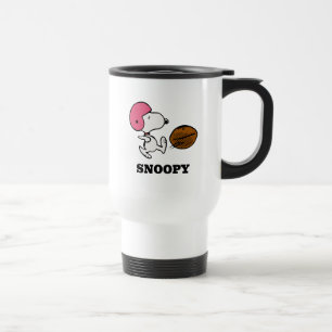 Erdnüsse   Snoopy Football Kicker Reisebecher