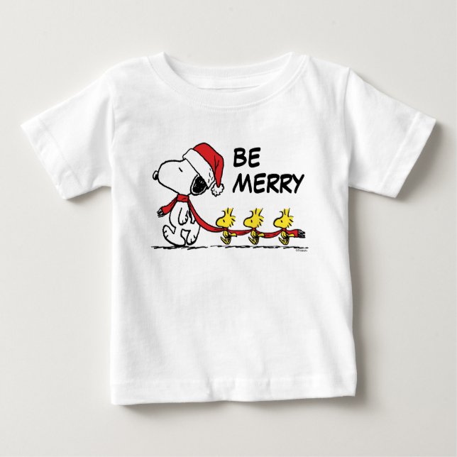 Erdnüsse | Snoopy & Friends Winter Scarf Baby T-shirt (Vorderseite)