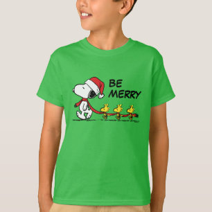 Erdnüsse Snoopy & Friends Winter Scarf T-Shirt