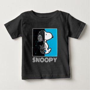 Erdnüsse   Snoopy Geometric Design Baby T-shirt
