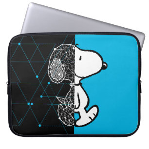Erdnüsse   Snoopy Geometric Design Laptopschutzhülle