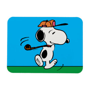 Erdnüsse   Snoopy Golf Swing Magnet