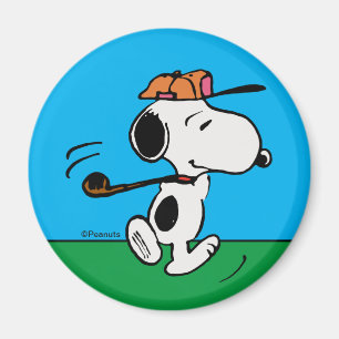Erdnüsse Snoopy Golf Swing Magnet