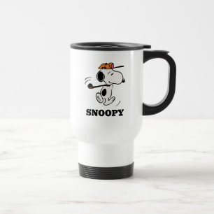 Erdnüsse Snoopy Golf Swing Reisebecher
