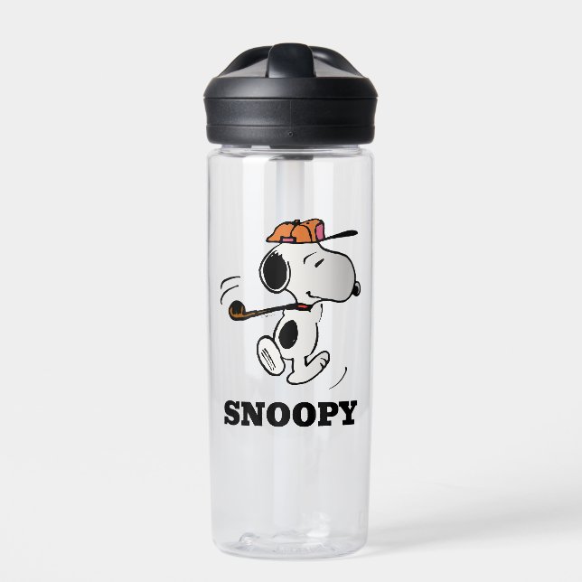 Erdnüsse | Snoopy Golf Swing Trinkflasche (Vorderseite)
