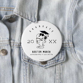 Erdnüsse | Snoopy Graduate Button