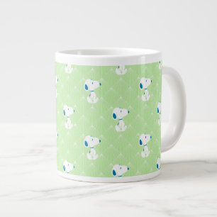Erdnüsse   Snoopy Green Deco Dreams Muster Jumbo-Tasse