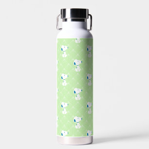 Erdnüsse Snoopy Green Deco Dreams Muster Trinkflasche