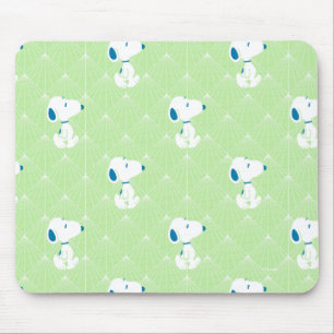 Erdnüsse   Snoopy Green Deko Dreams Pattern Mousepad