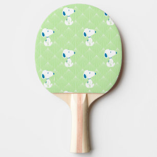 Erdnüsse Snoopy Green Deko Dreams Pattern Tischtennis Schläger