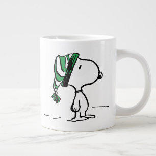 Erdnüsse   Snoopy Green Snow Cap Jumbo-Tasse