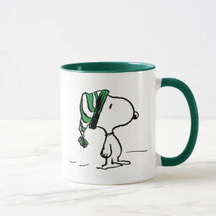 Erdnüsse   Snoopy Green Snow Cap Tasse