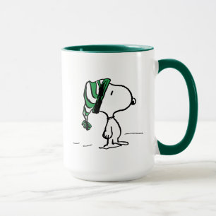 Erdnüsse   Snoopy Green Snow Cap Tasse