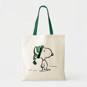 Erdnüsse Snoopy Green Snow Cap Tragetasche