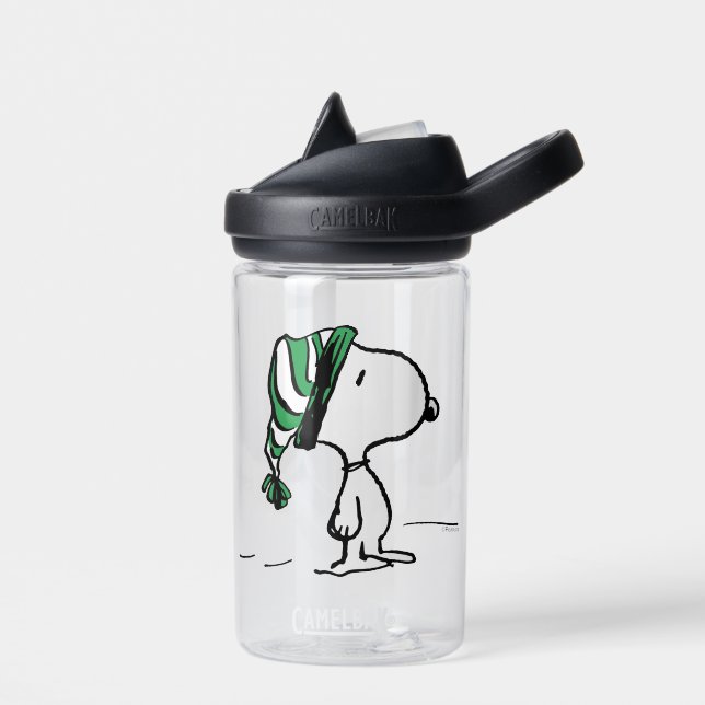 Erdnüsse | Snoopy Green Snow Cap Trinkflasche (Links)