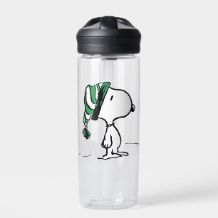 Erdnüsse   Snoopy Green Snow Cap Trinkflasche