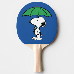 Erdnüsse Snoopy Green Umbrella Tischtennis Schläger