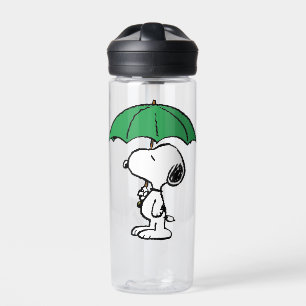 Erdnüsse   Snoopy Green Umbrella Trinkflasche
