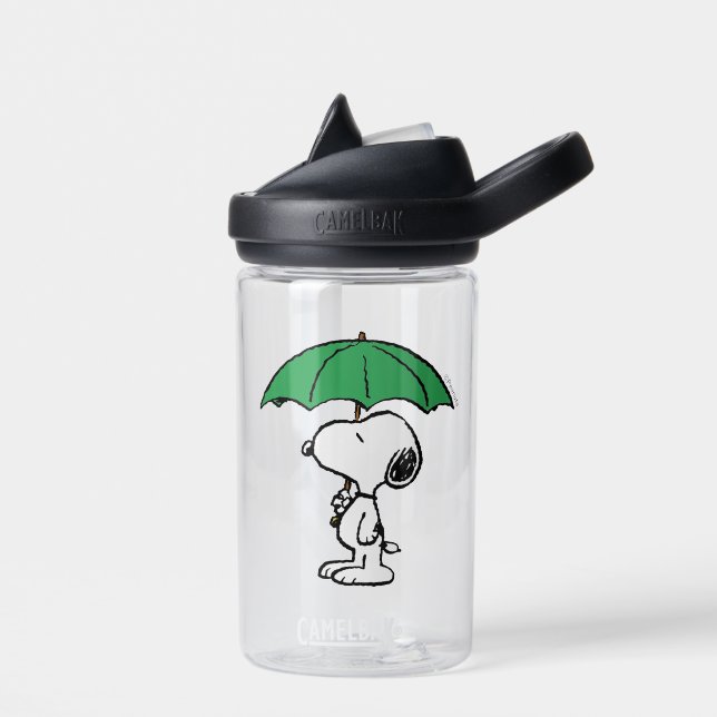 Erdnüsse | Snoopy Green Umbrella Trinkflasche (Links)