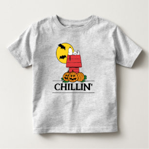 Erdnüsse   Snoopy Halloween Doghouse Kleinkind T-shirt