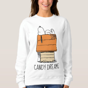 Erdnüsse   Snoopy Halloween Nickerchen Sweatshirt