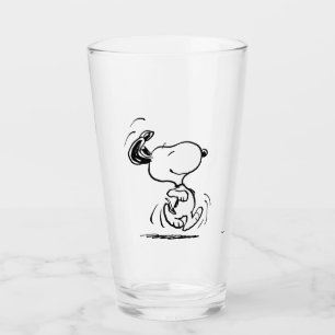 Erdnüsse   Snoopy Happy Dance Glas