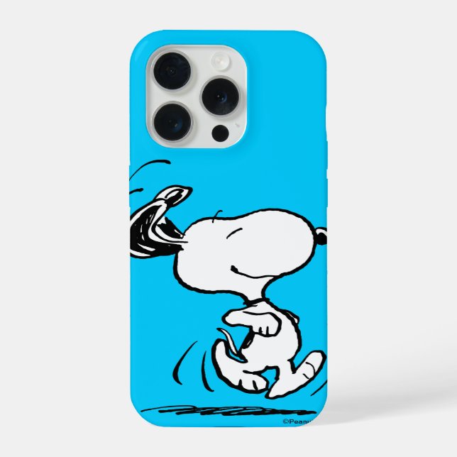 Erdnüsse | Snoopy Happy Dance iPhone Hülle (Rückseite)