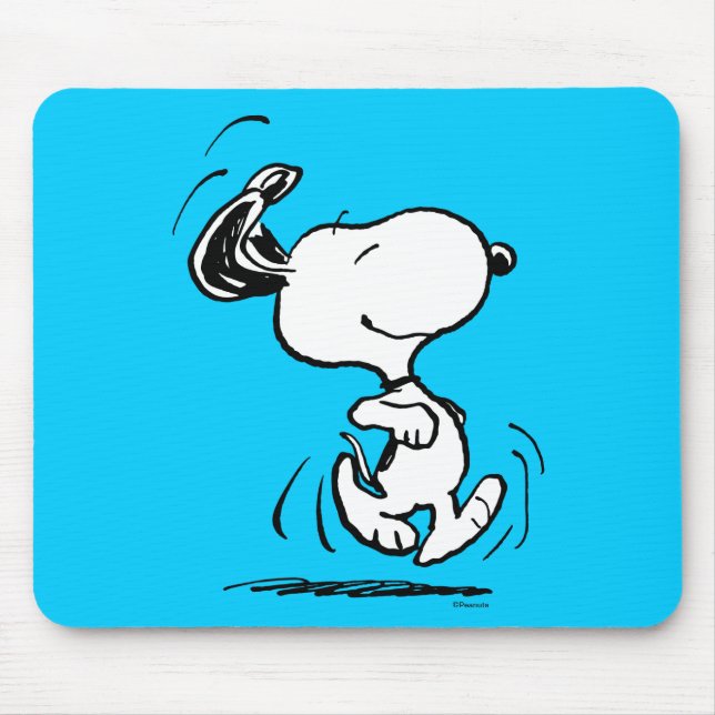 Erdnüsse | Snoopy Happy Dance Mousepad (Vorne)