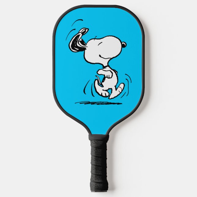 Erdnüsse | Snoopy Happy Dance Pickleball Schläger (Vorderseite)