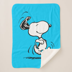 Erdnüsse   Snoopy Happy Dance Sherpadecke