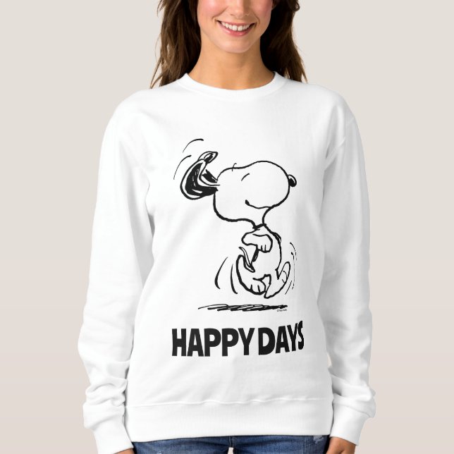 Erdnüsse | Snoopy Happy Dance Sweatshirt (Vorderseite)