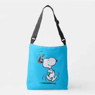 Erdnüsse   Snoopy Happy Dance Tragetaschen Mit Langen Trägern