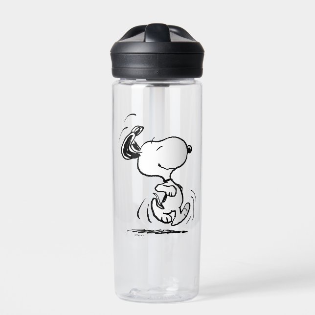 Erdnüsse | Snoopy Happy Dance Trinkflasche (Vorderseite)