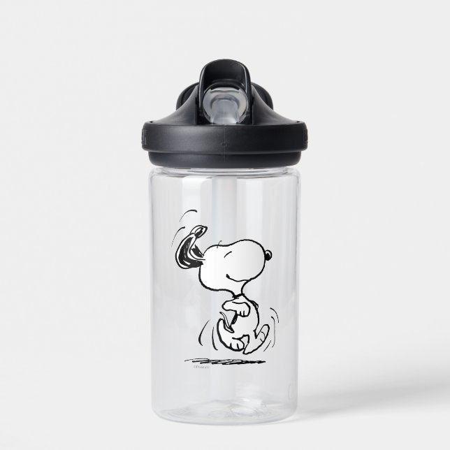 Erdnüsse | Snoopy Happy Dance Trinkflasche (Vorne)