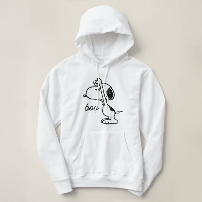 Erdnüsse | Snoopy hat dich erschreckt Hoodie (Design vorne)