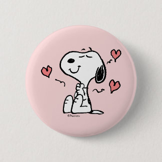 Erdnüsse | Snoopy Hearts Button