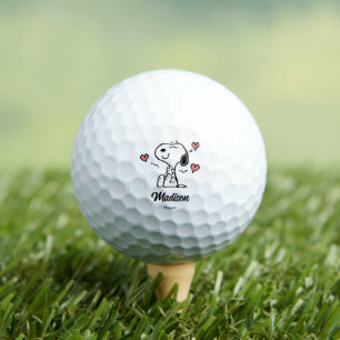 Erdnüsse Snoopy Hearts Golfball