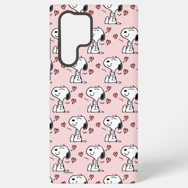 Erdnüsse | Snoopy Hearts Samsung Galaxy Hülle (Rückseite)