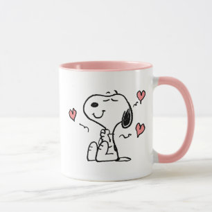 Erdnüsse   Snoopy Hearts Tasse