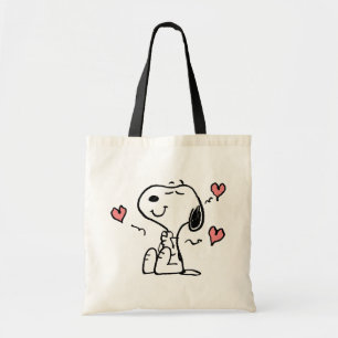 Erdnüsse   Snoopy Hearts Tragetasche