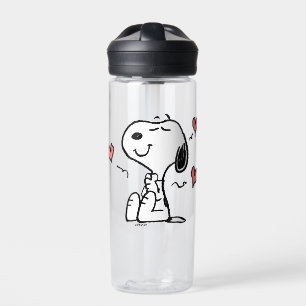Erdnüsse   Snoopy Hearts Trinkflasche